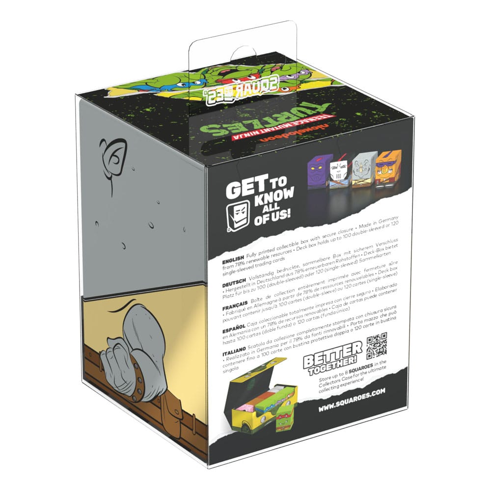 Squaroes - Squaroe Teenage Mutant Ninja Turtles™ NT010 - Rocksteady - Versand: 7 Tage nach Bestellung