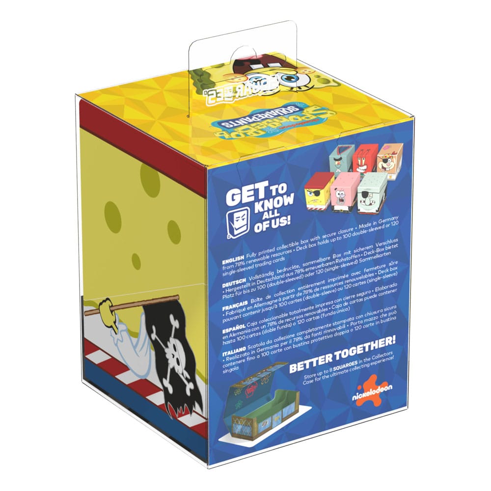 Squaroes Squaroe SpongeBob SquarePants™ SB015 - Pirate Spongebob - Versand: 7 Tage nach Bestellung