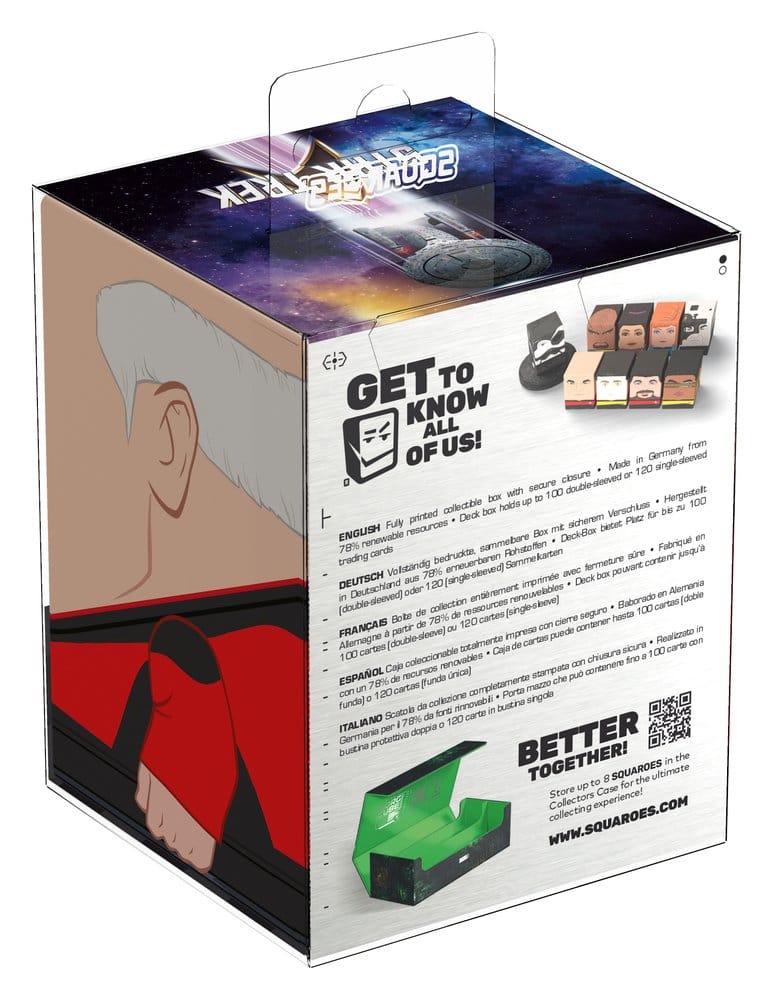 Squaroes Squaroe Star Trek: The Next Generation ST019 - Captain Picard - Preorder - ETA: 13.10.2026