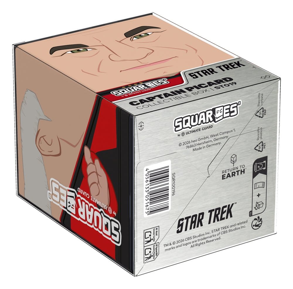 Squaroes Squaroe Star Trek: The Next Generation ST019 - Captain Picard - Preorder - ETA: 13.10.2026