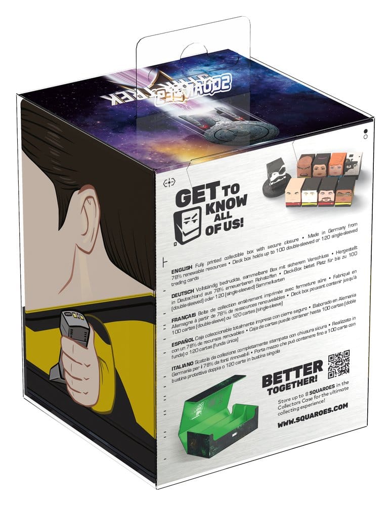 Squaroes Squaroe Star Trek: The Next Generation ST020 - Data - Preorder - ETA: 13.10.2026