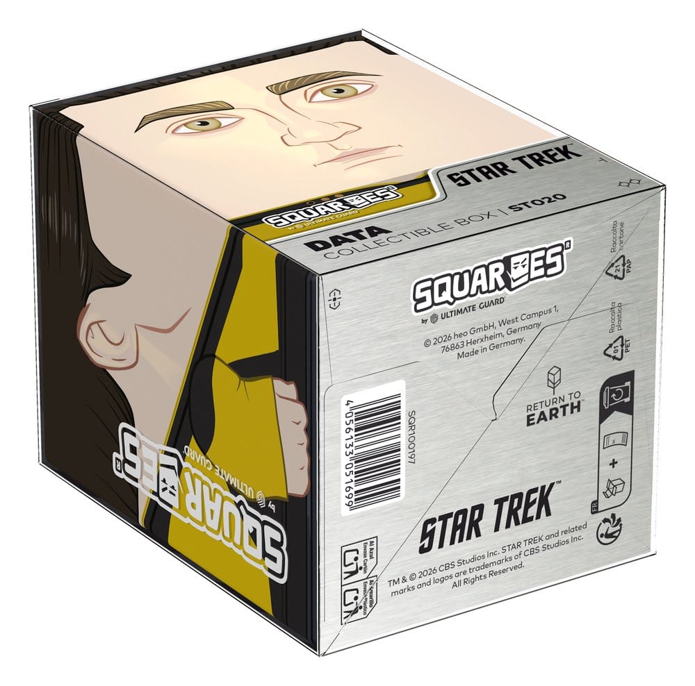 Squaroes Squaroe Star Trek: The Next Generation ST020 - Data - Preorder - ETA: 13.10.2026