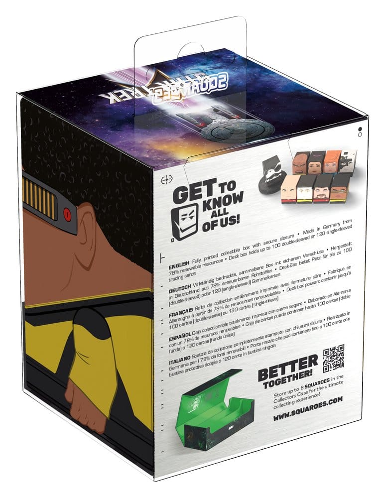 Squaroes Squaroe Star Trek: The Next Generation ST022 - Geordi La Forge - Preorder - ETA: 13.10.2026