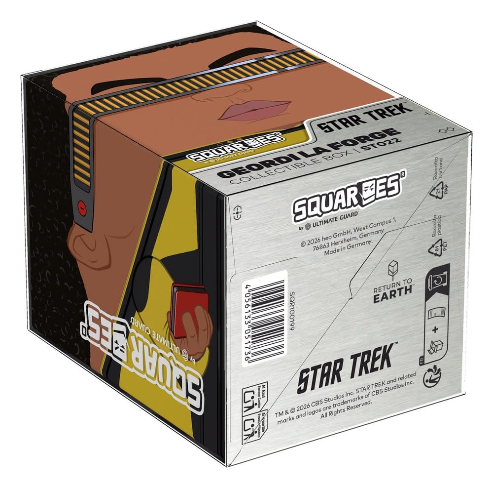 Squaroes Squaroe Star Trek: The Next Generation ST022 - Geordi La Forge - Preorder - ETA: 13.10.2026