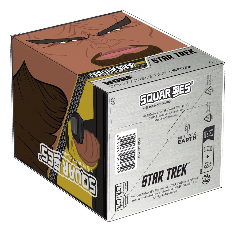Squaroes Squaroe Star Trek: The Next Generation ST023 - Worf - Preorder - ETA: 13.10.2026