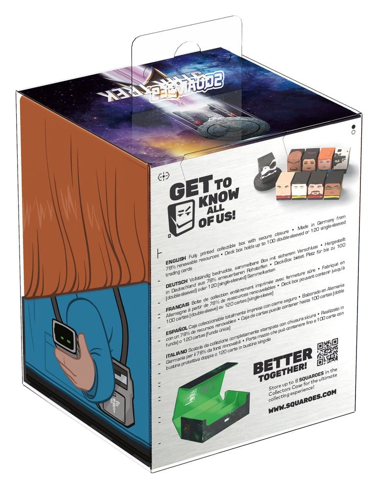 Squaroes Squaroe Star Trek: The Next Generation ST025 - Dr. Beverly Crusher - Preorder - ETA: 13.10.2026