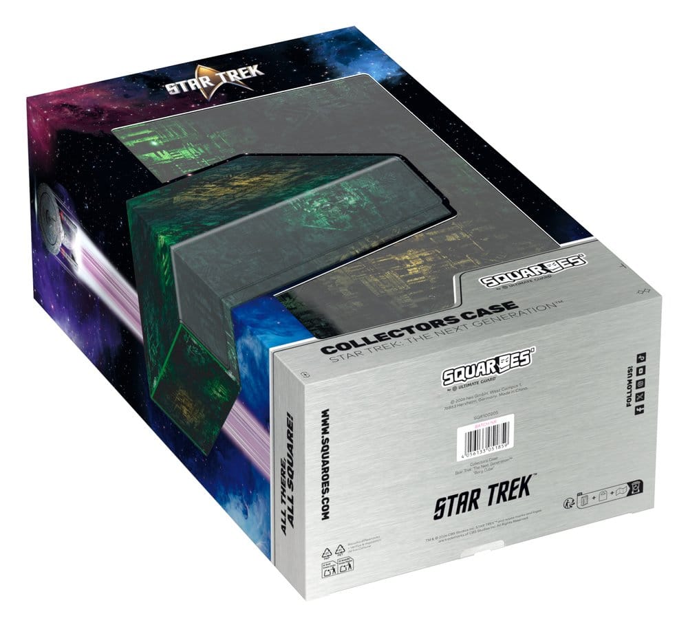 Squaroes Collectors Case 800 Star Trek: The Next Generation - Borg Cube - Preorder - ETA: 13.10.2026