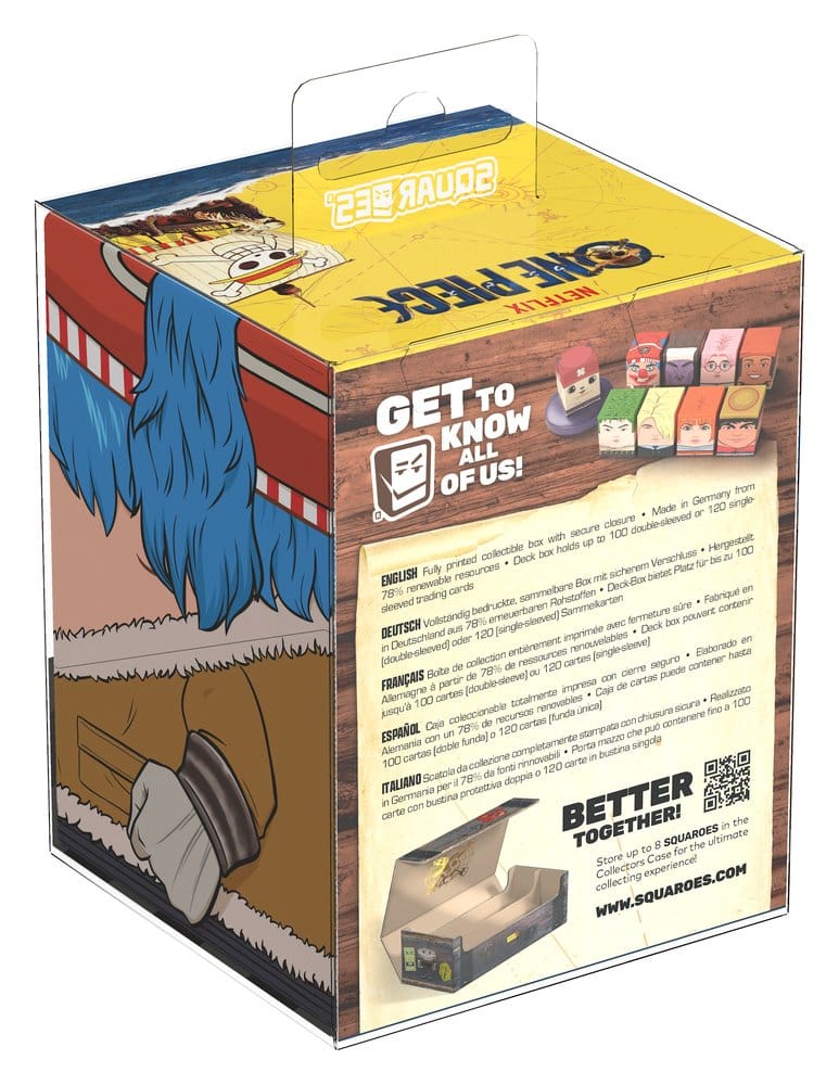 Squaroes Squaroe ONE PIECE OP008 - Buggy the Clown - Versand: 7 Tage nach Bestellung