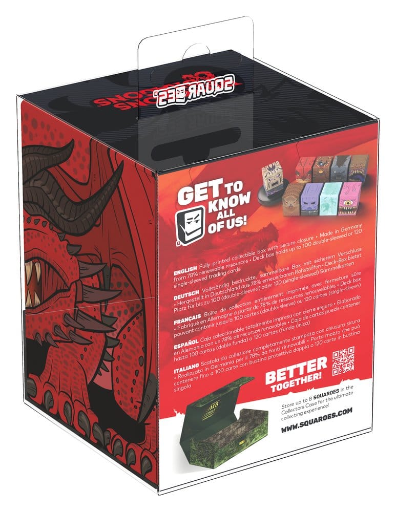 Squaroes Squaroe Dungeons & Dragons DND008 - Red Dragon - Preorder - ETA: 29.09.2026