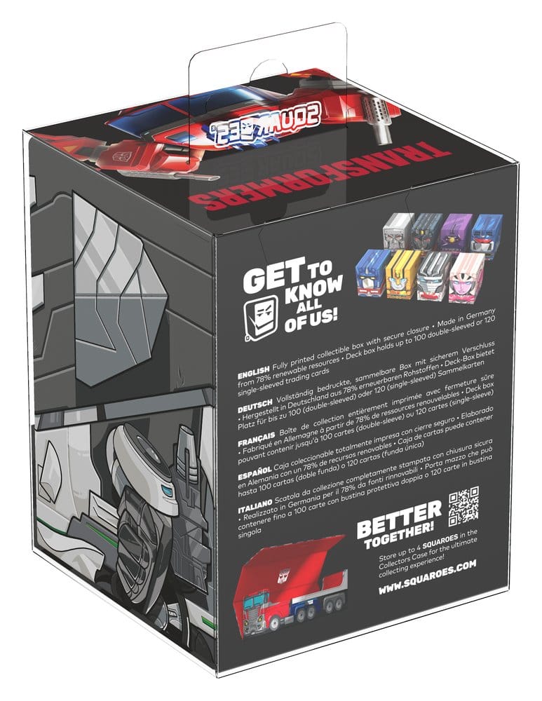 Squaroes Squaroe Transformers TR003 - Wheeljack - Versand: 7 Tage nach Bestellung