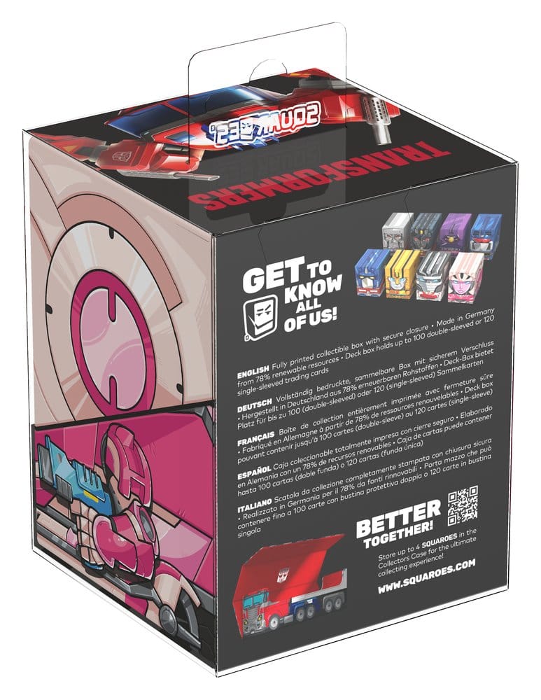 Squaroes Squaroe Transformers TR004 - Arcee - Versand: 7 Tage nach Bestellung