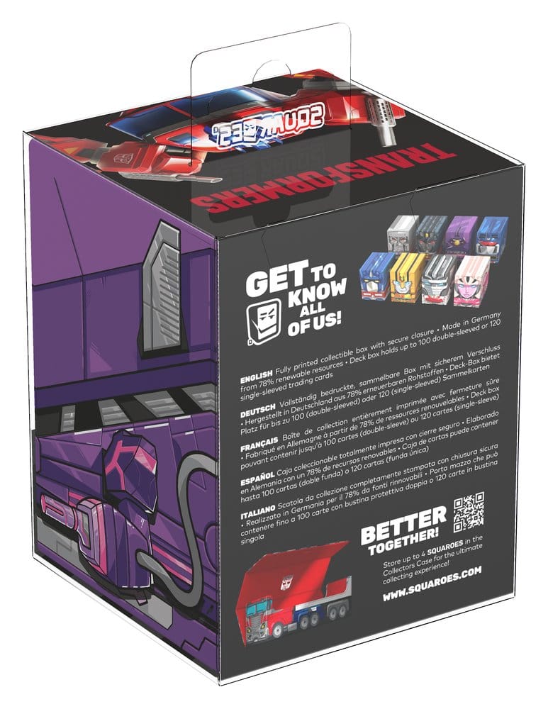Squaroes Squaroe Transformers TR007 - Shockwave - Versand: 7 Tage nach Bestellung