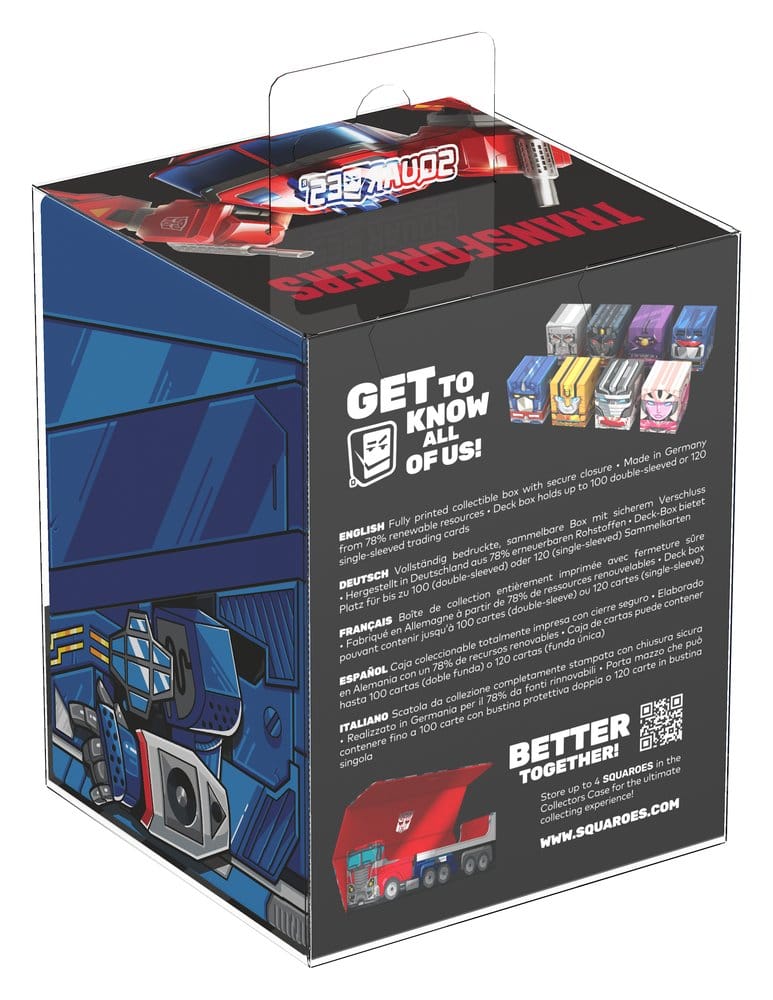 Squaroes Squaroe Transformers TR008 - Soundwave - Versand: 7 Tage nach Bestellung