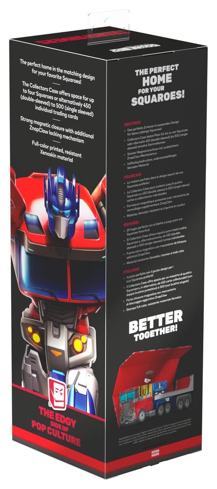 Squaroes Collectors Case 400 Squaroe Transformers - Optimus Prime Truck - Preorder - ETA: 14.07.2026