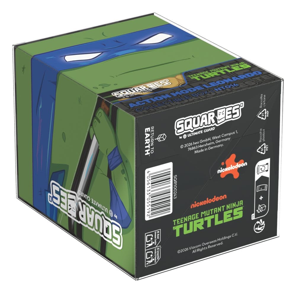 Squaroes Squaroe Teenage Mutant Ninja Turtles™ NT014 – Action Mode Leonardo - Versand: 7 Tage nach Bestellung