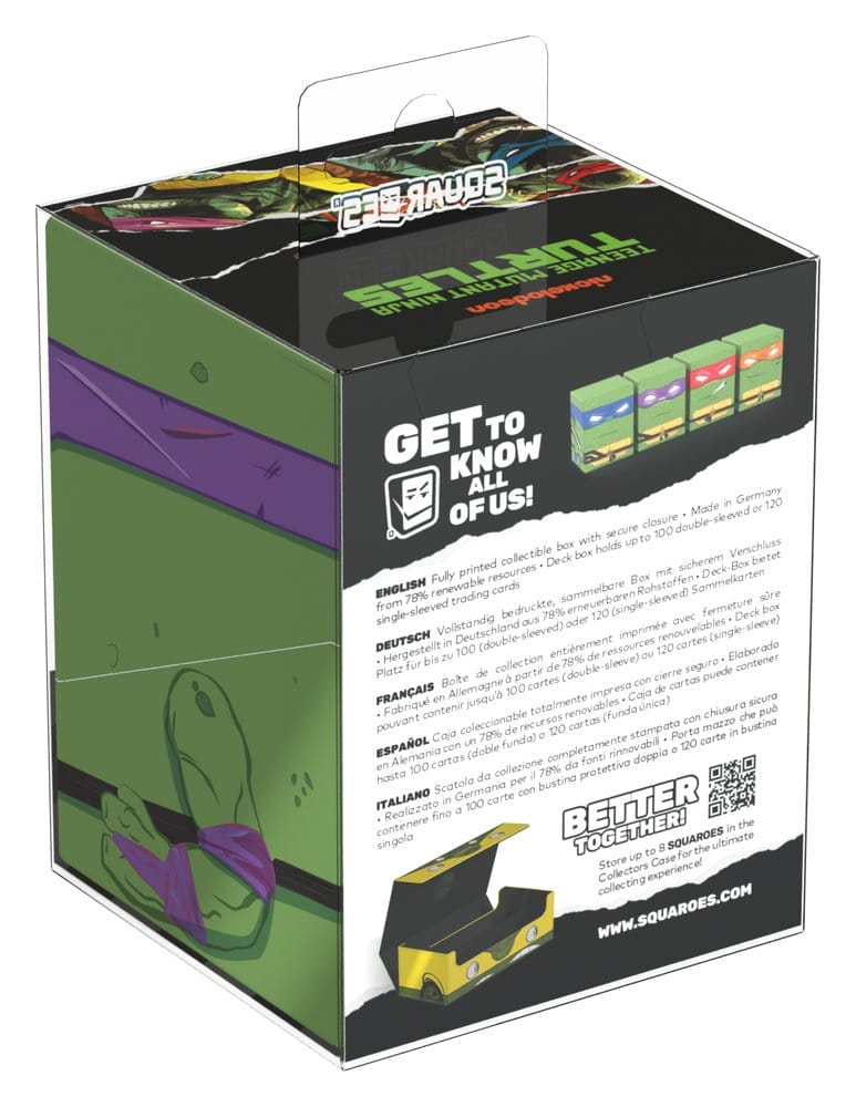 Squaroes Squaroe Teenage Mutant Ninja Turtles™ NT015 – Action Mode Donatello - Versand: 7 Tage nach Bestellung