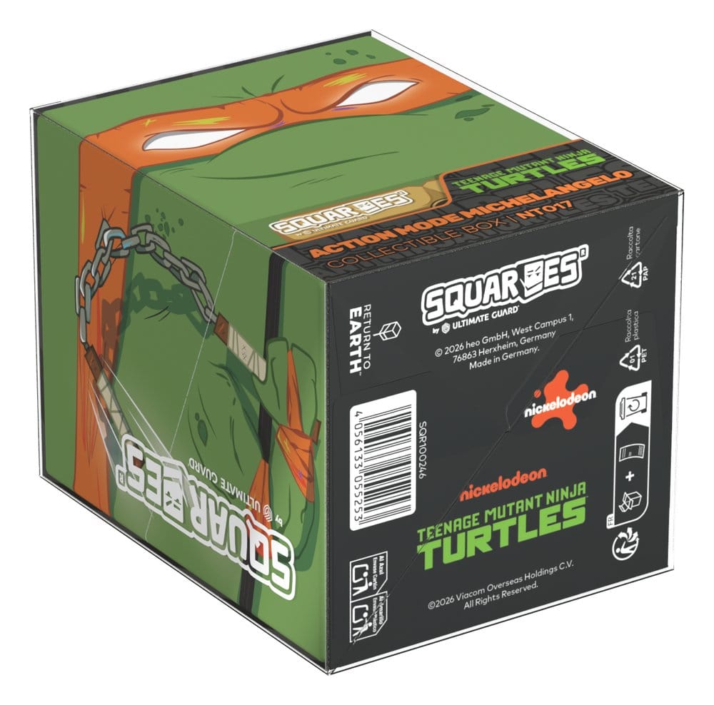 Squaroes Squaroe Teenage Mutant Ninja Turtles™ NT017 - Action Mode Michelangelo - Versand: 7 Tage nach Bestellung