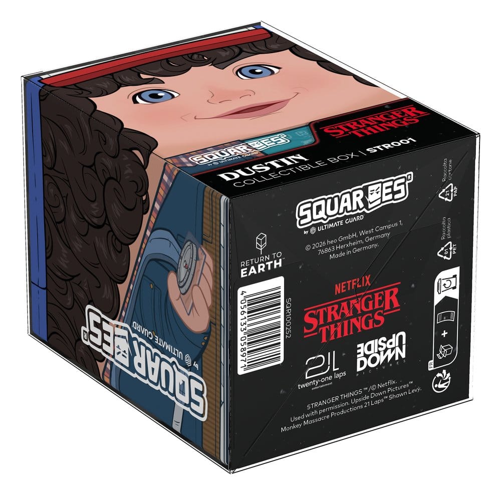 Squaroes Squaroe Stranger Things STR001 - Dustin - Preorder - ETA: 10.11.2026