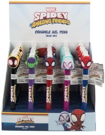 Spidey & Friends Radierbarer Gelstift Friends Display (30) - Versand: 7 Tage nach Bestellung