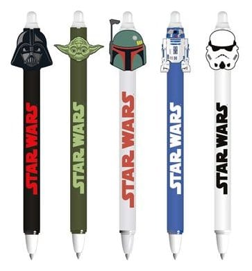 Star Wars Radierbarer Gelstift Characters Display (30) - Preorder - ETA: 25.08.2026