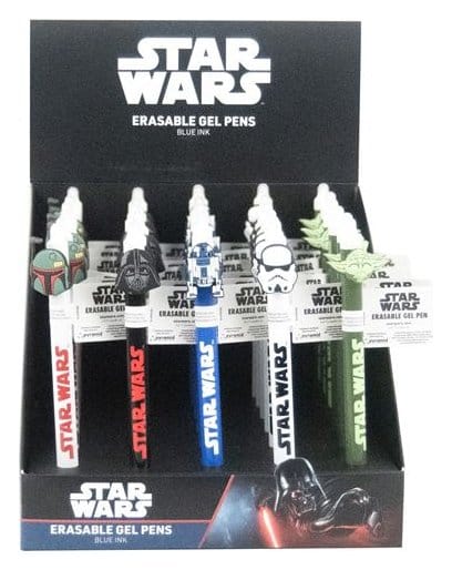 Star Wars Radierbarer Gelstift Characters Display (30) - Versand: 7 Tage nach Bestellung