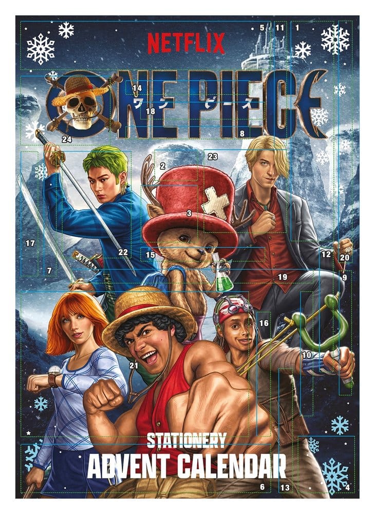 One Piece Adventskalender (2027) Display (8) - Preorder - ETA: 25.11.2026