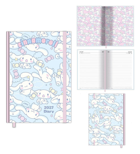 Sanrio DTP Terminplaner A5 2027 Cinnamoroll - Preorder - ETA: 09.11.2026