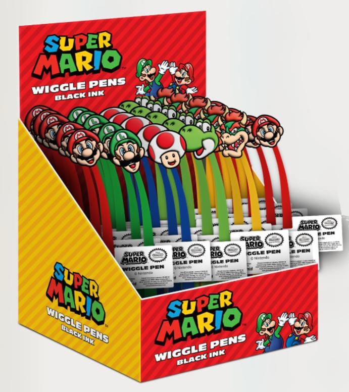 Super Mario Wackelstifte Charaktere Display (30) - Preorder - ETA: 25.03.2027