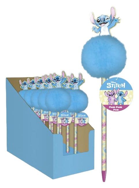 Lilo & Stitch Pom Pom Stift In The Sun Display (9) - Preorder - ETA: 25.03.2027