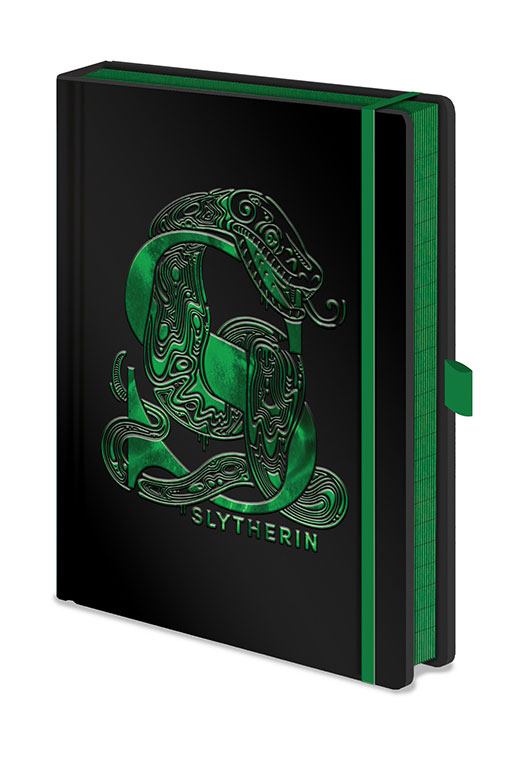 Harry Potter Premium Notizbuch A5 Slytherin Foil - Versand: 5-7 Tage nach Bestellung
