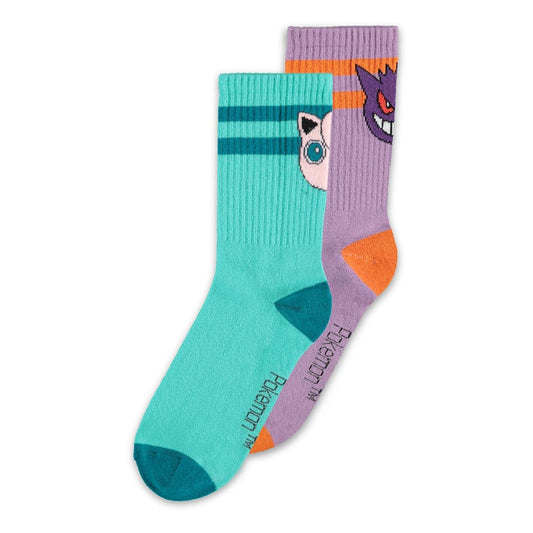Pokemon Socken 2er-Pack Heads 39-42 - Versand: 5-7 Tage nach Bestellung