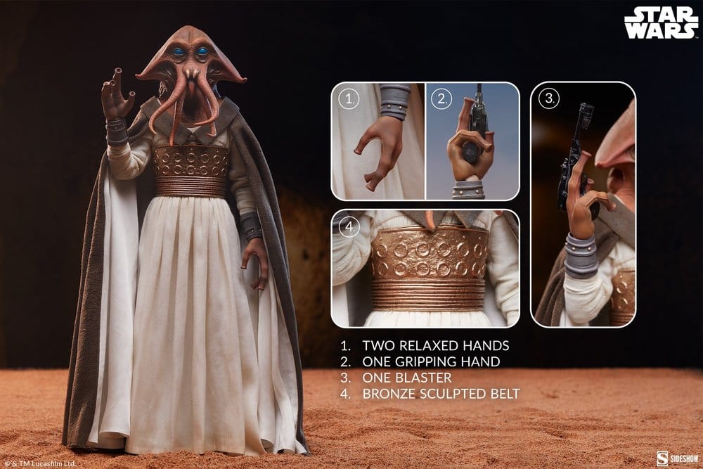 Star Wars Actionfigur 1/6 Tessek 32 cm - Preorder - ETA: 26.05.2027