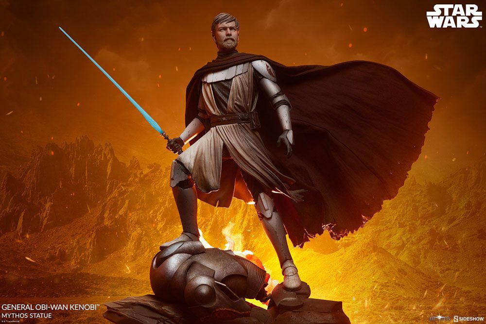 Star Wars Mythos Statue General Obi-Wan Kenobi 45 cm - Versand: 5-7 Tage nach Bestellung