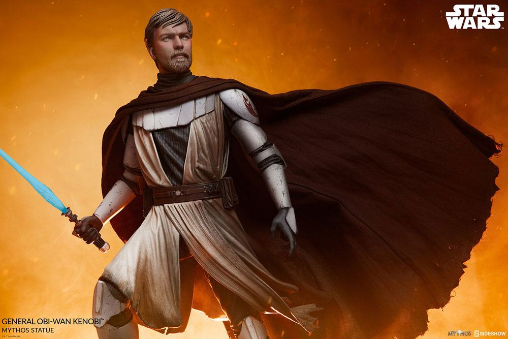 Star Wars Mythos Statue General Obi-Wan Kenobi 45 cm - Versand: 5-7 Tage nach Bestellung