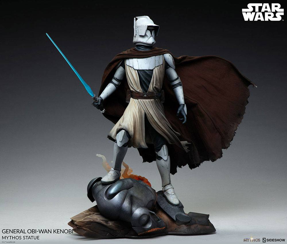 Star Wars Mythos Statue General Obi-Wan Kenobi 45 cm - Versand: 5-7 Tage nach Bestellung