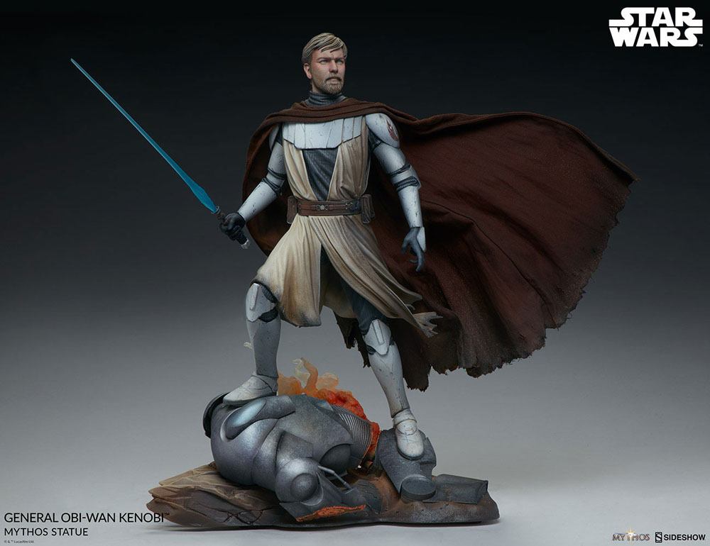 Star Wars Mythos Statue General Obi-Wan Kenobi 45 cm - Versand: 5-7 Tage nach Bestellung