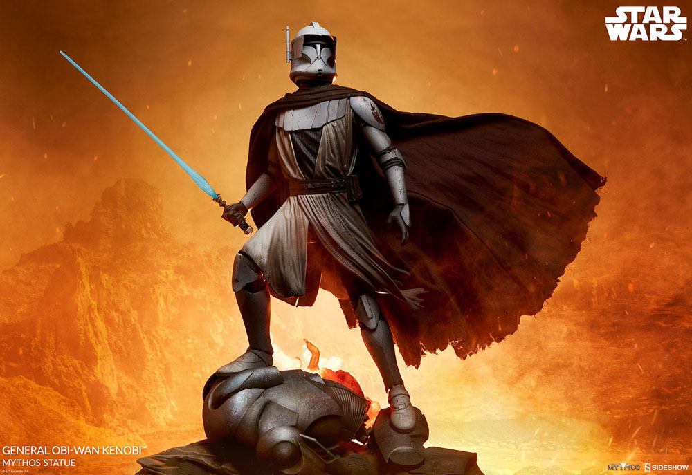 Star Wars Mythos Statue General Obi-Wan Kenobi 45 cm - Versand: 5-7 Tage nach Bestellung