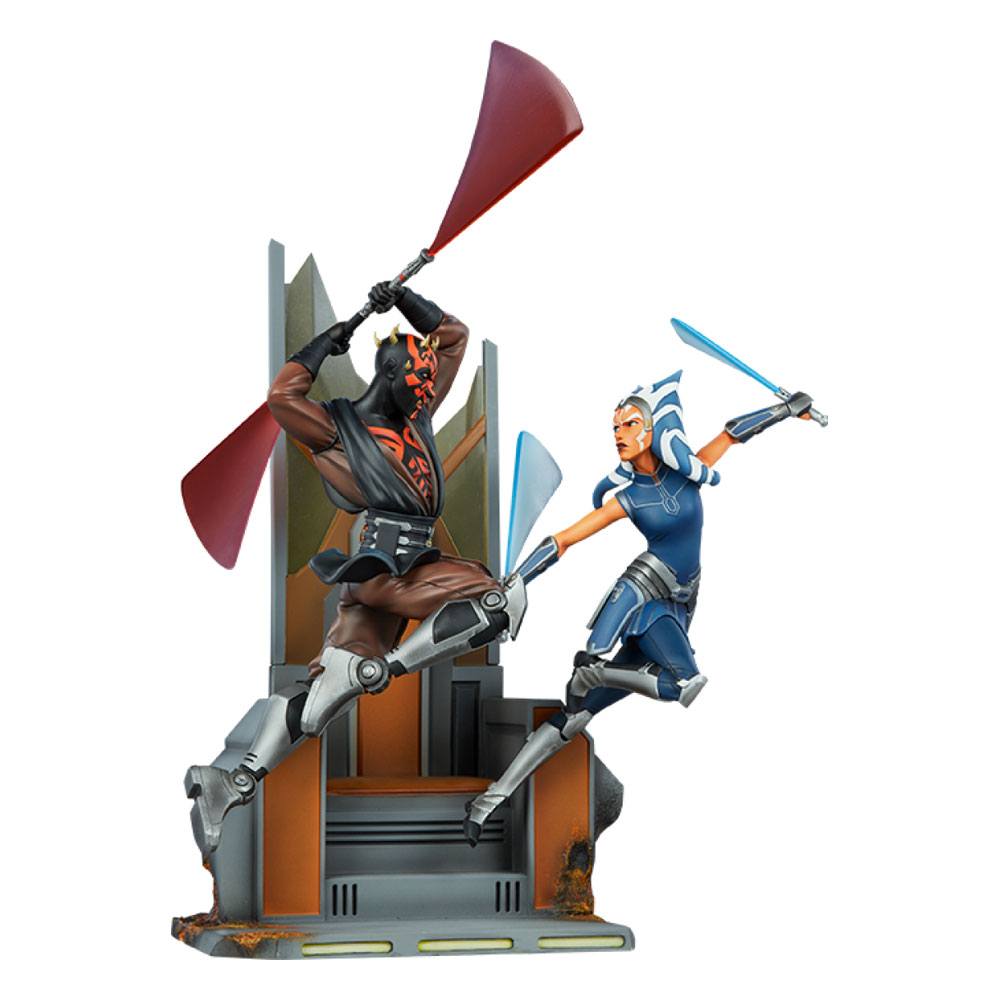 Star Wars: The Clone Wars Diorama Ahsoka Tano vs Darth Maul 51 cm - Preorder - ETA: Anfang 01.2025