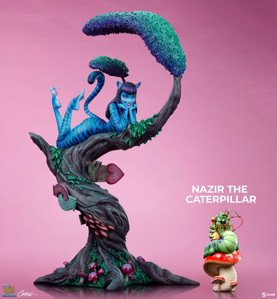 Fairytale Fantasies Collection Statue Lady Cheshire Cat (Deluxe Edition) 63 cm - Preorder - ETA: 18.12.2025