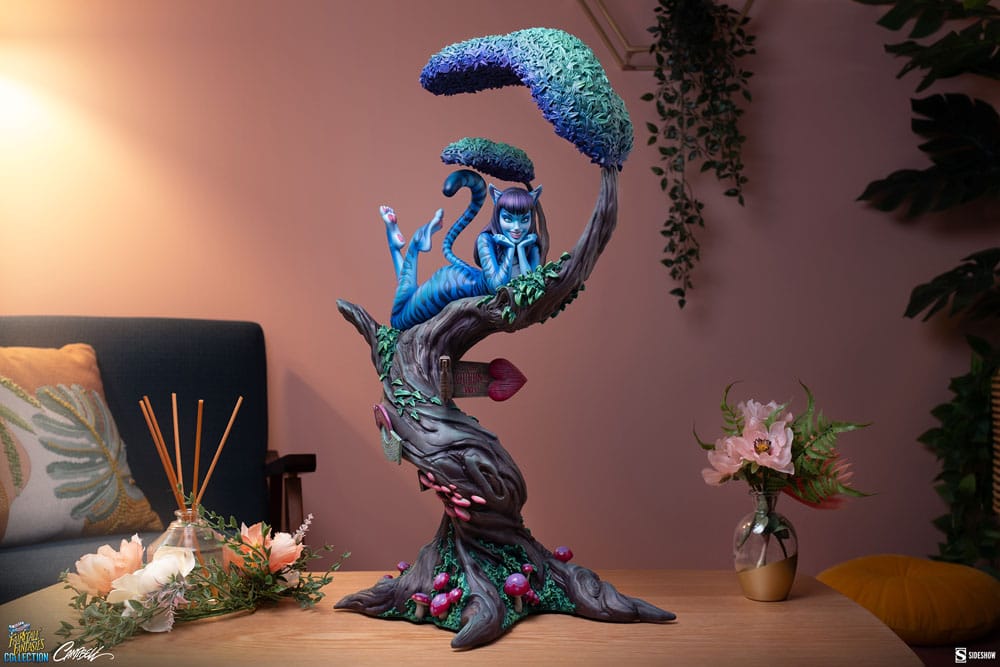 Fairytale Fantasies Collection Statue Lady Cheshire Cat 63 cm - Preorder - ETA: 25.11.2026