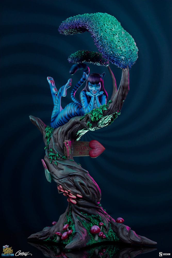 Fairytale Fantasies Collection Statue Lady Cheshire Cat 63 cm - Preorder - ETA: 25.11.2026