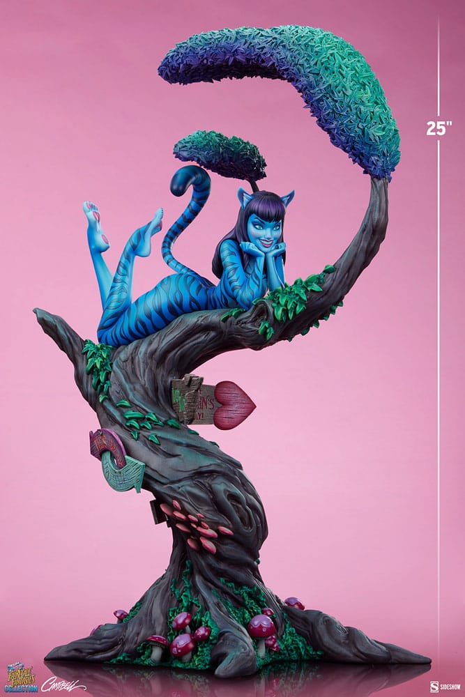 Fairytale Fantasies Collection Statue Lady Cheshire Cat 63 cm - Preorder - ETA: 25.11.2026