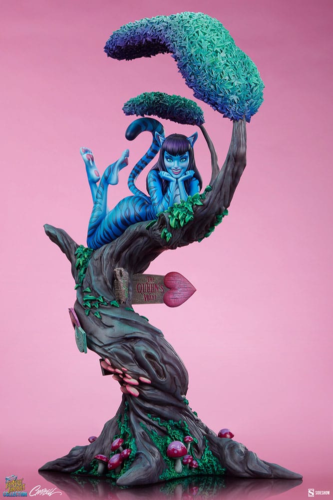 Fairytale Fantasies Collection Statue Lady Cheshire Cat 63 cm - Preorder - ETA: 25.11.2026