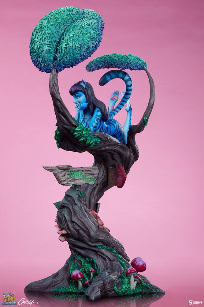 Fairytale Fantasies Collection Statue Lady Cheshire Cat 63 cm - Preorder - ETA: 25.11.2026