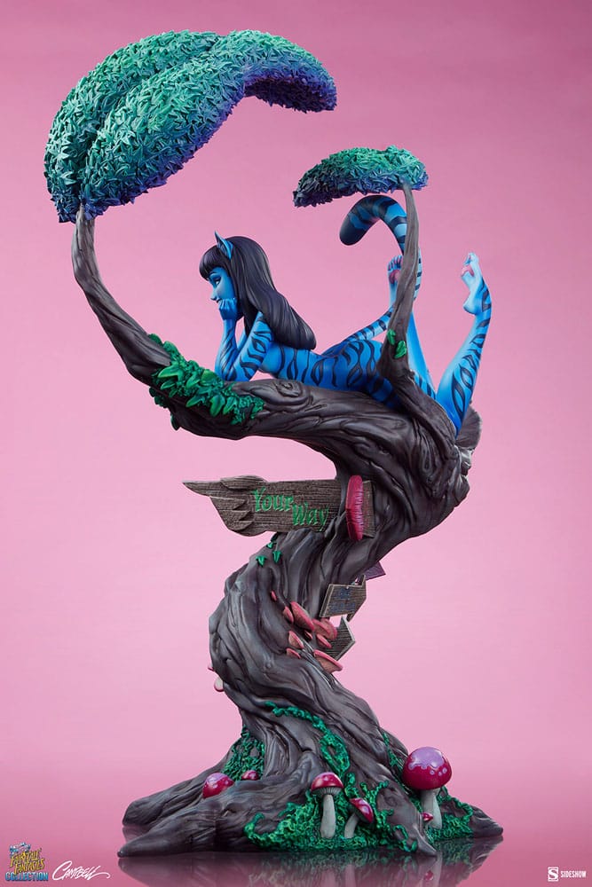 Fairytale Fantasies Collection Statue Lady Cheshire Cat 63 cm - Preorder - ETA: 25.11.2026