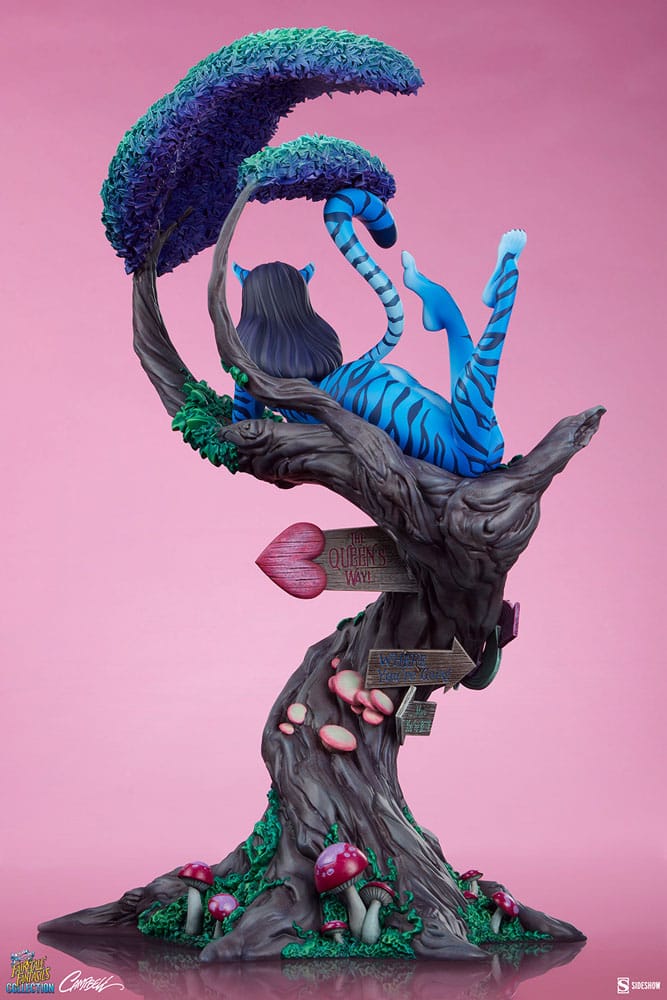 Fairytale Fantasies Collection Statue Lady Cheshire Cat 63 cm - Preorder - ETA: 25.11.2026