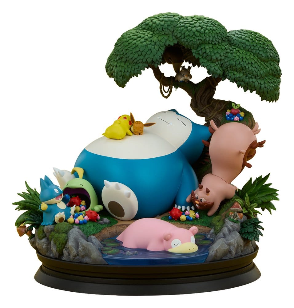Pokémon Diorama Relaxo 33 cm - Preorder - ETA: 25.07.2027