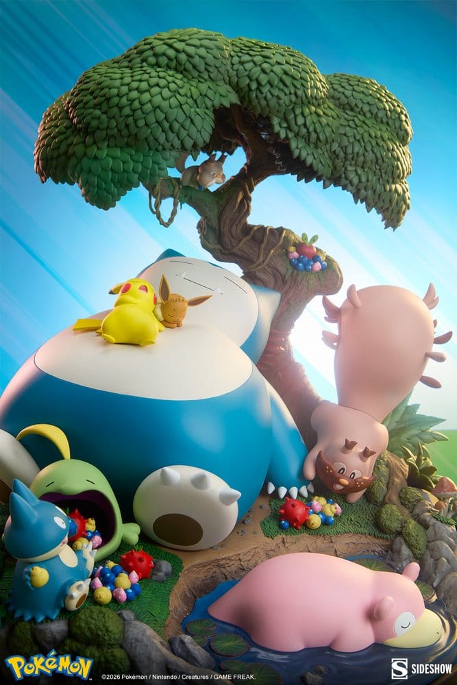 Pokémon Diorama Relaxo 33 cm - Preorder - ETA: 25.07.2027