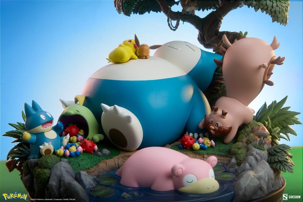 Pokémon Diorama Relaxo 33 cm - Preorder - ETA: 25.07.2027