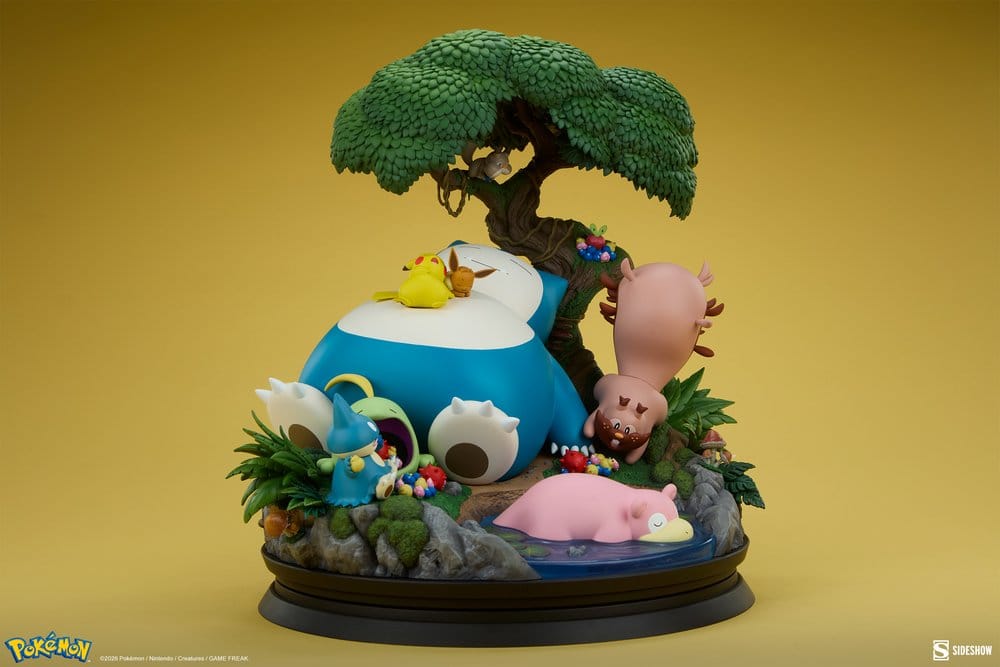 Pokémon Diorama Relaxo 33 cm - Preorder - ETA: 25.07.2027